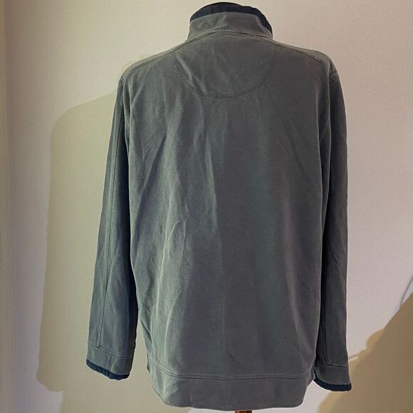 Cobalt 2 Cobalt Long Sleeve Grey Cotton Pullover Henley Mens X-Large - Picture 8 of 10